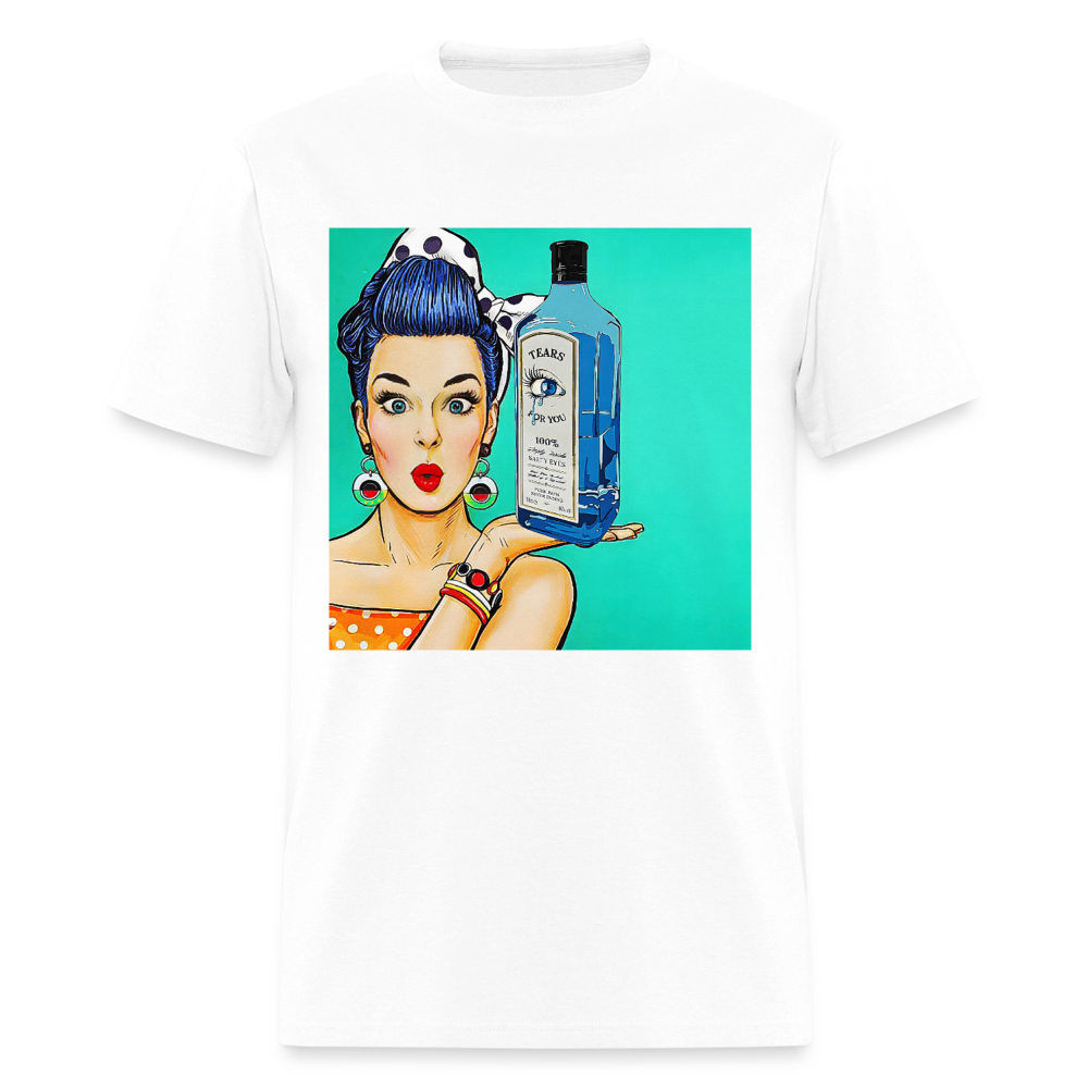 Retro Woman - white