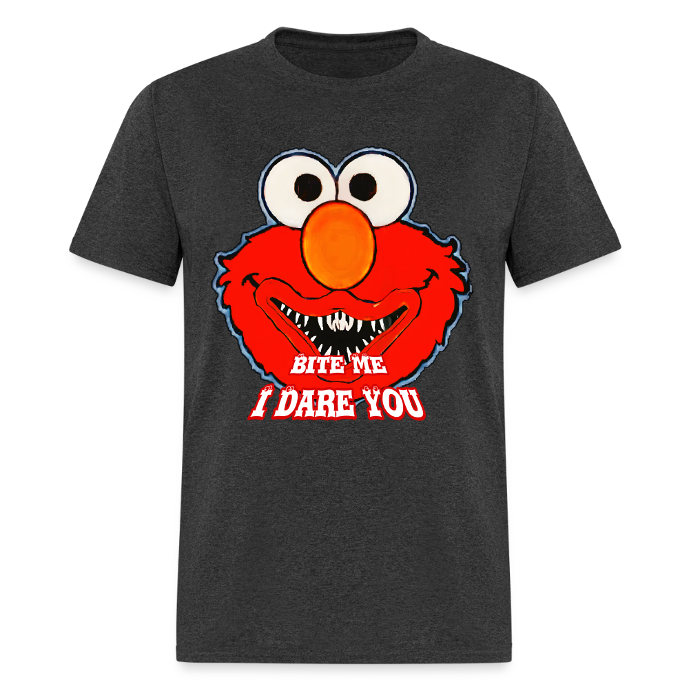 Bite Me Elmo - heather black
