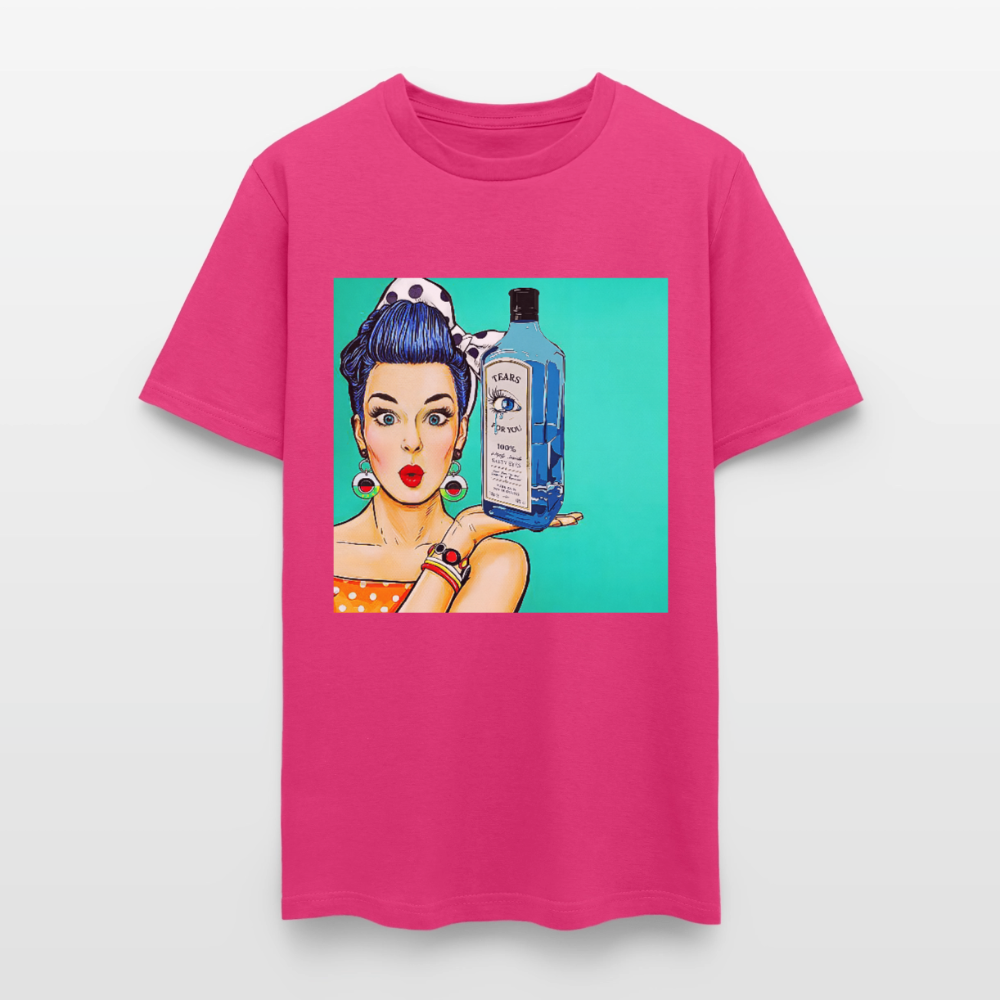 Retro Woman - fuchsia