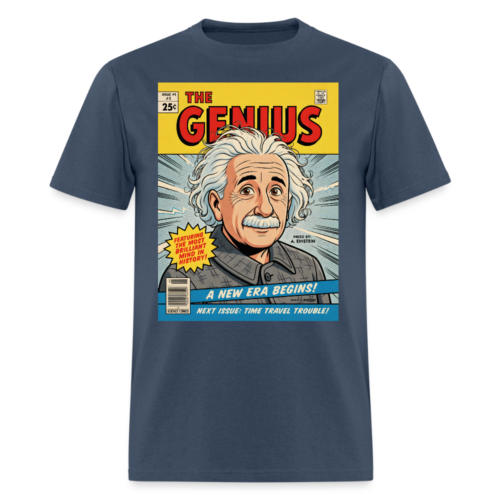 Albert Einstein #2 - blue dusk