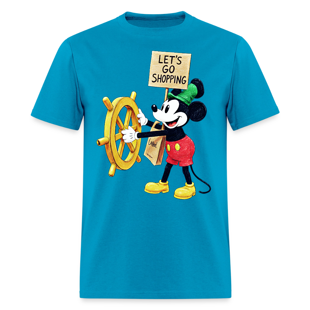 Let's Go Shopping - turquoise