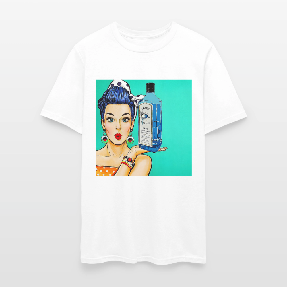 Retro Woman - white
