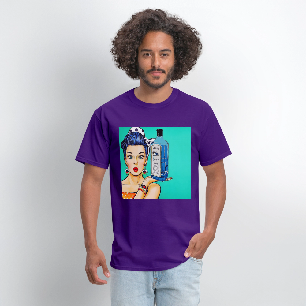 Retro Woman - purple