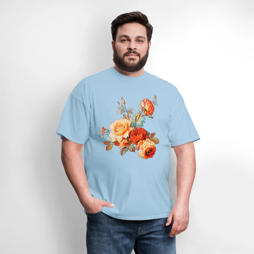 English Bouquet - powder blue