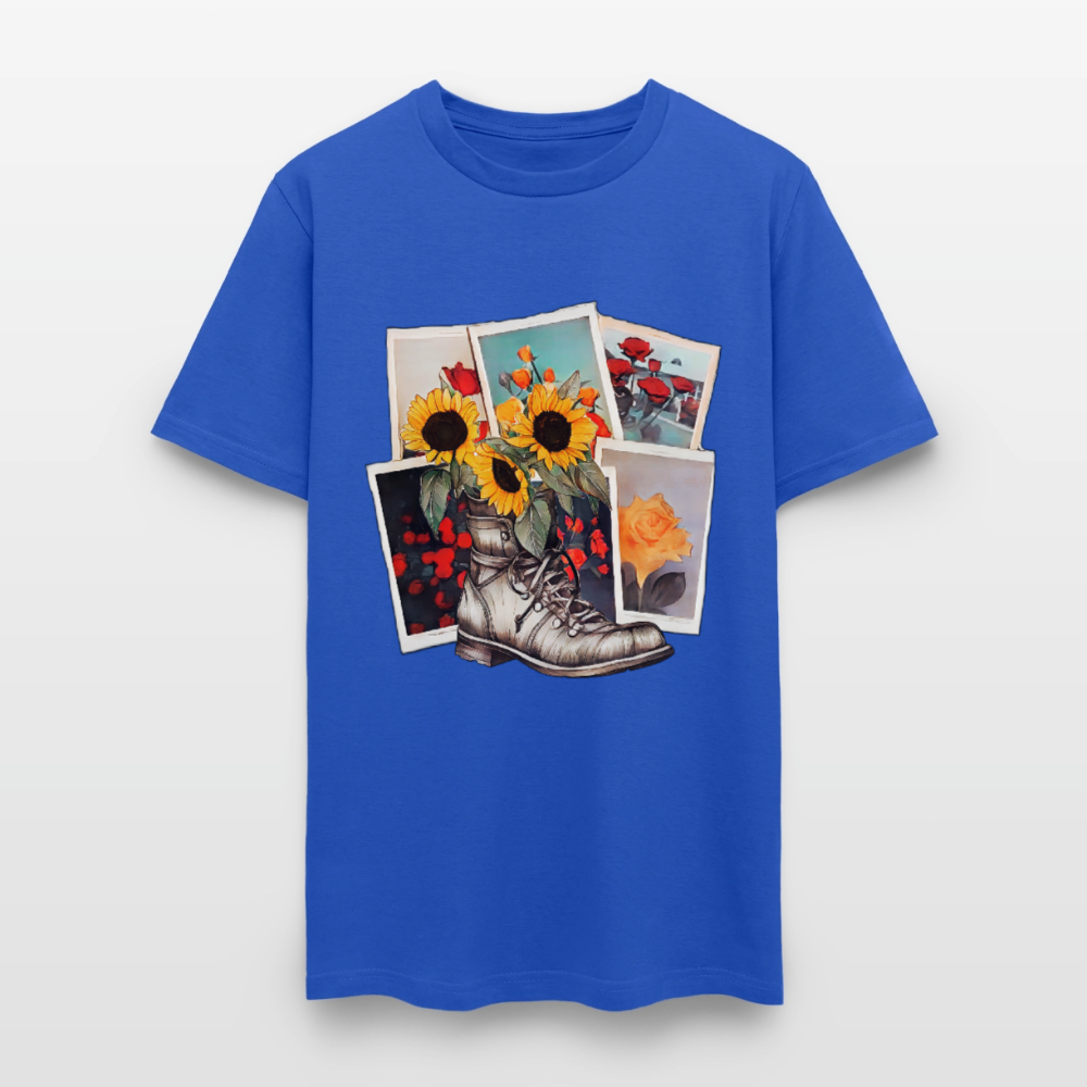 Flowers #2 - royal blue