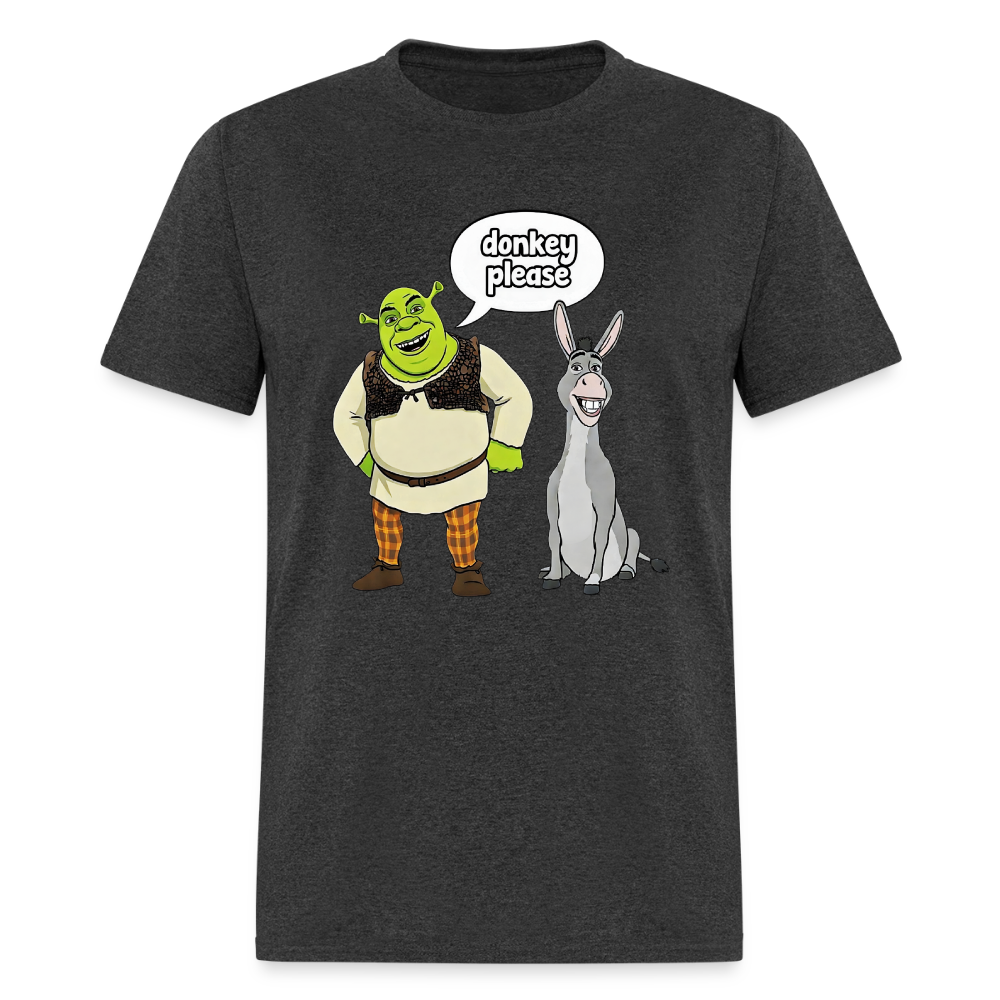 Donkey Please Shrek - heather black