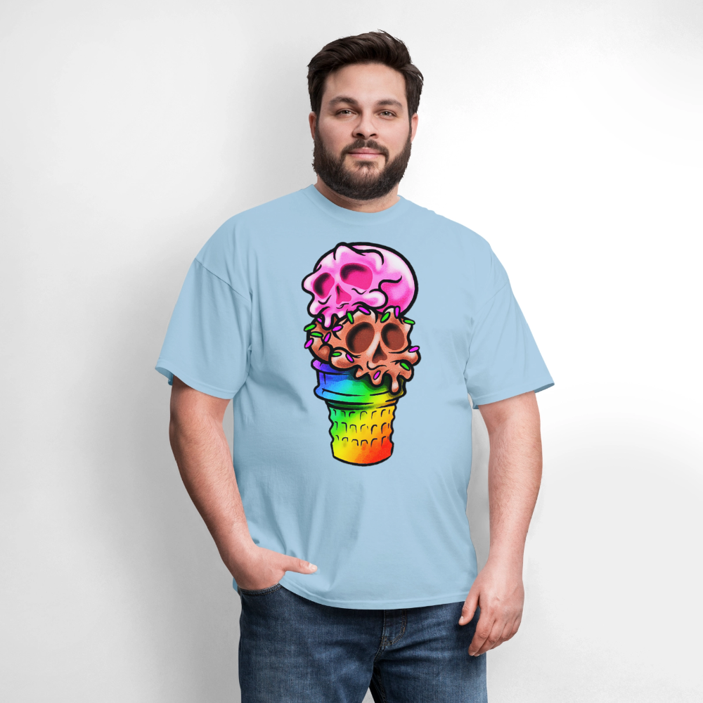 Cone Skull - powder blue