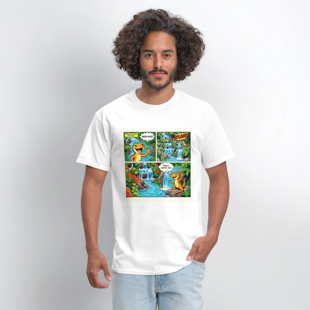 Comic Lizard - white
