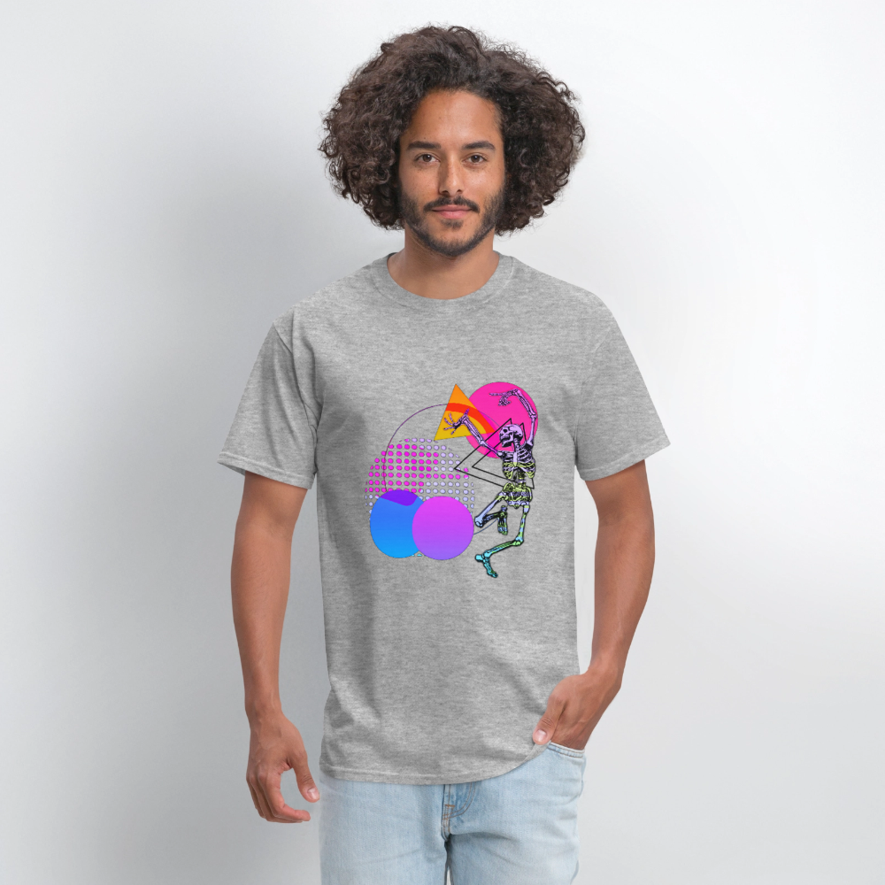 Dancing Skelton - heather gray