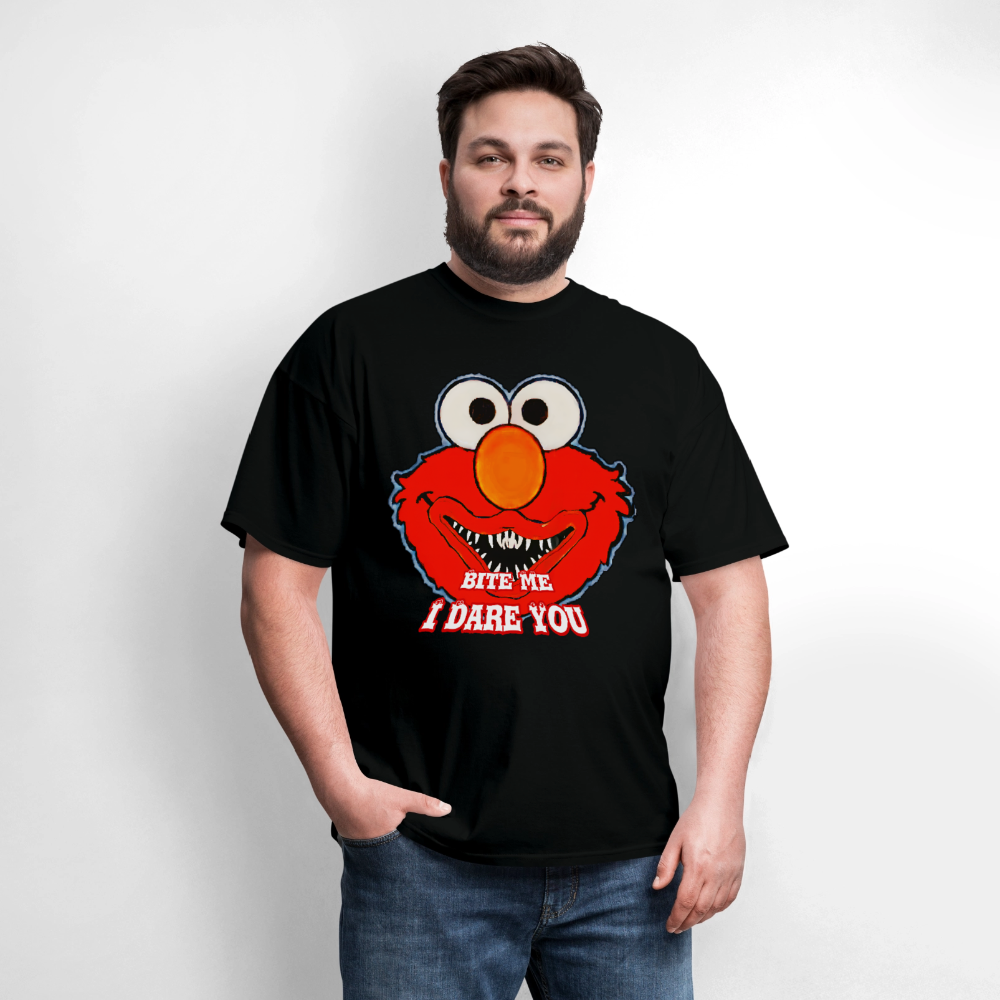 Bite Me Elmo - black