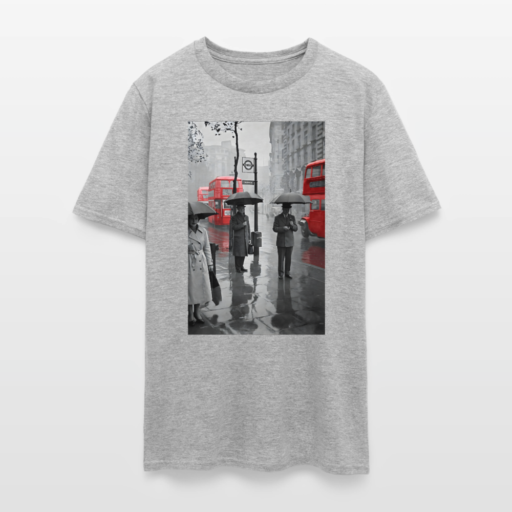 Buses of London - heather gray