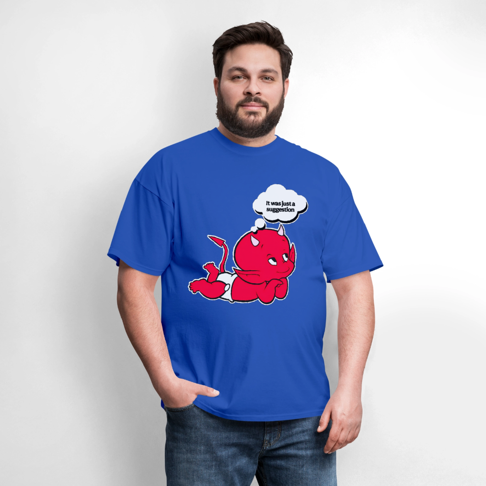 Just A Suggestion - royal blue