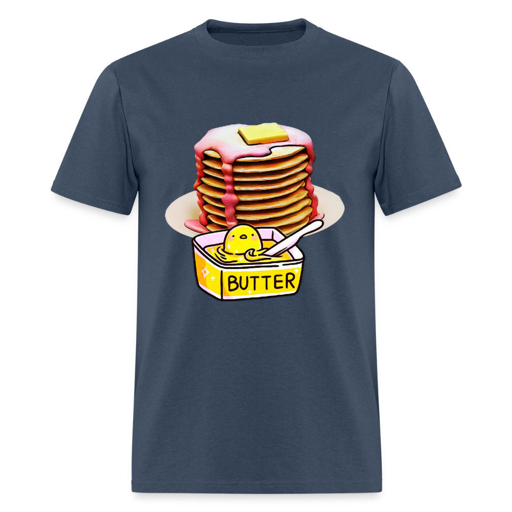 Pancakes and Butter - blue dusk