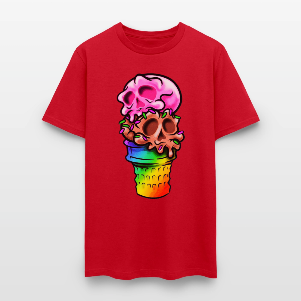 Cone Skull - red
