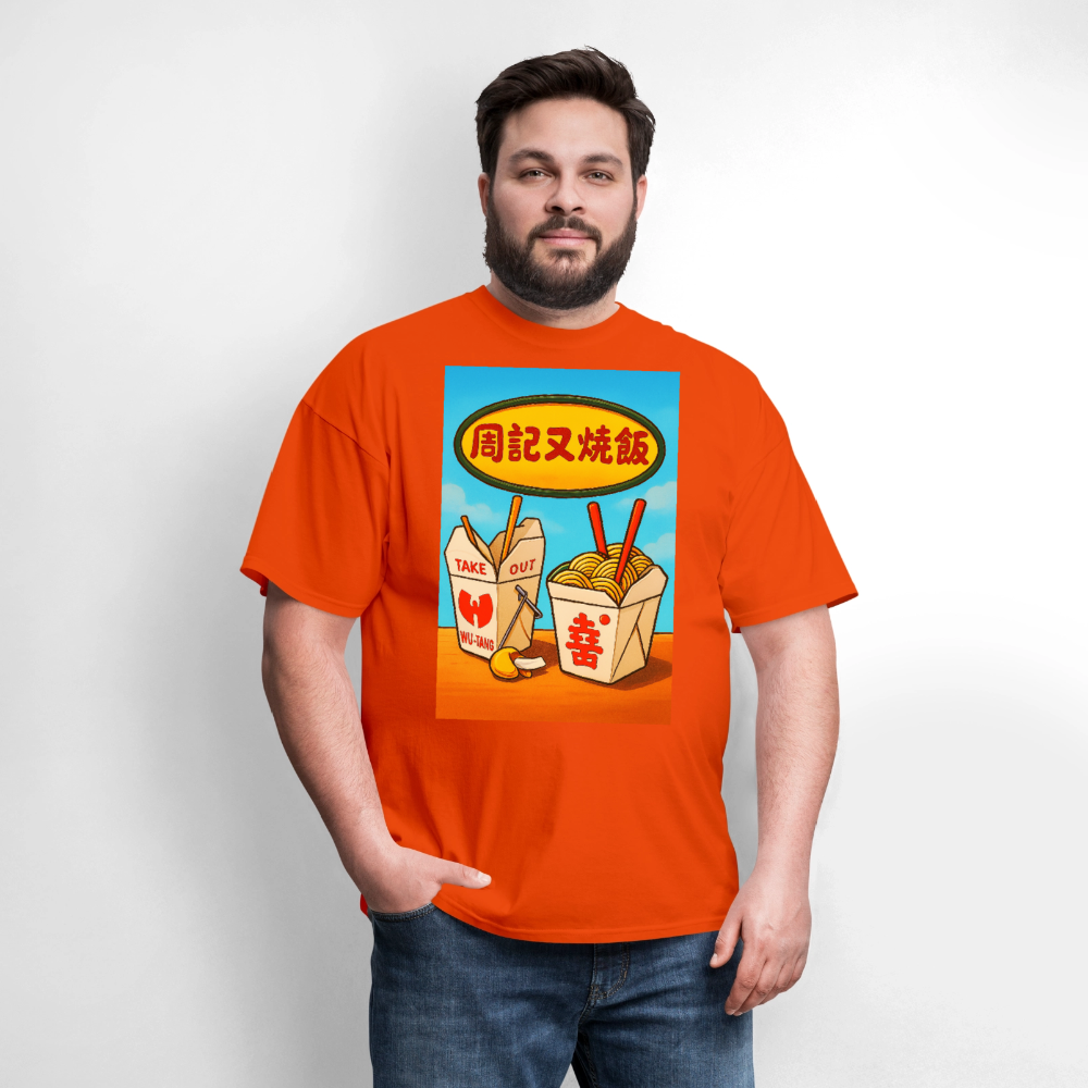 Best Food In Town - orange