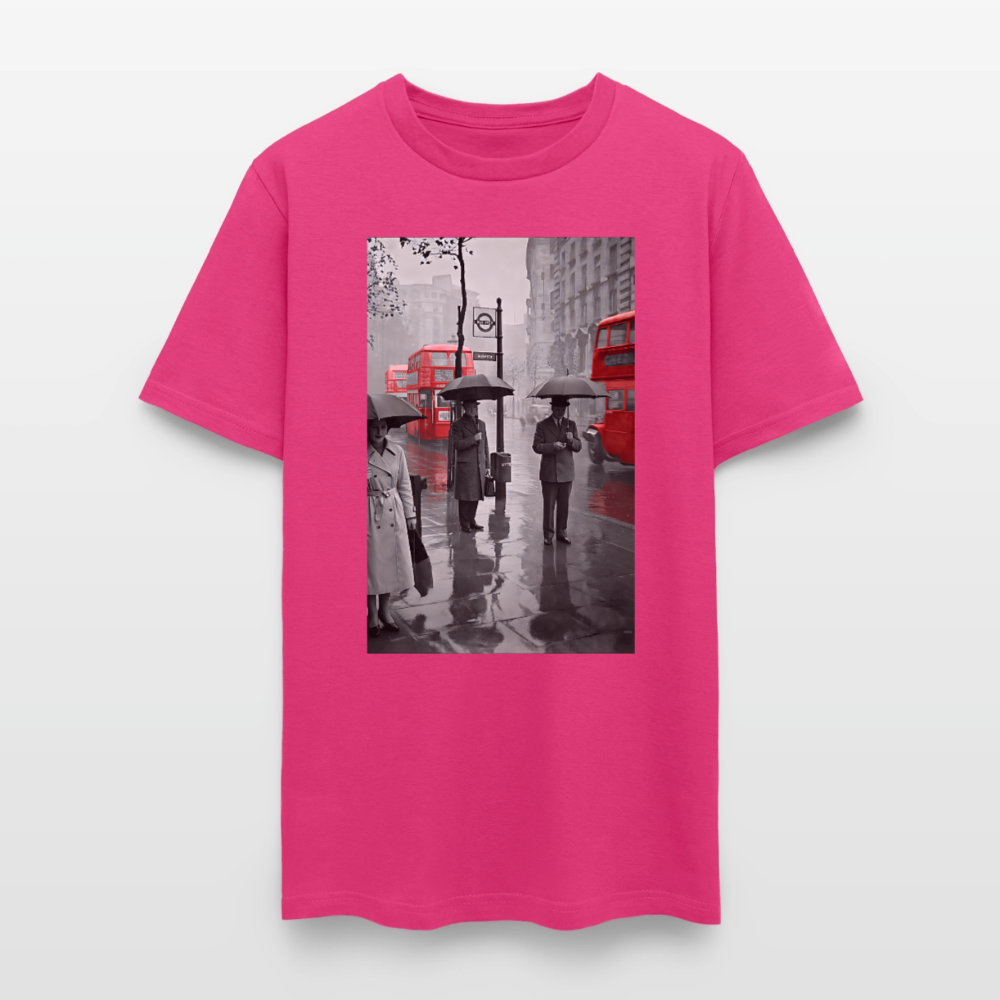 Buses of London - fuchsia
