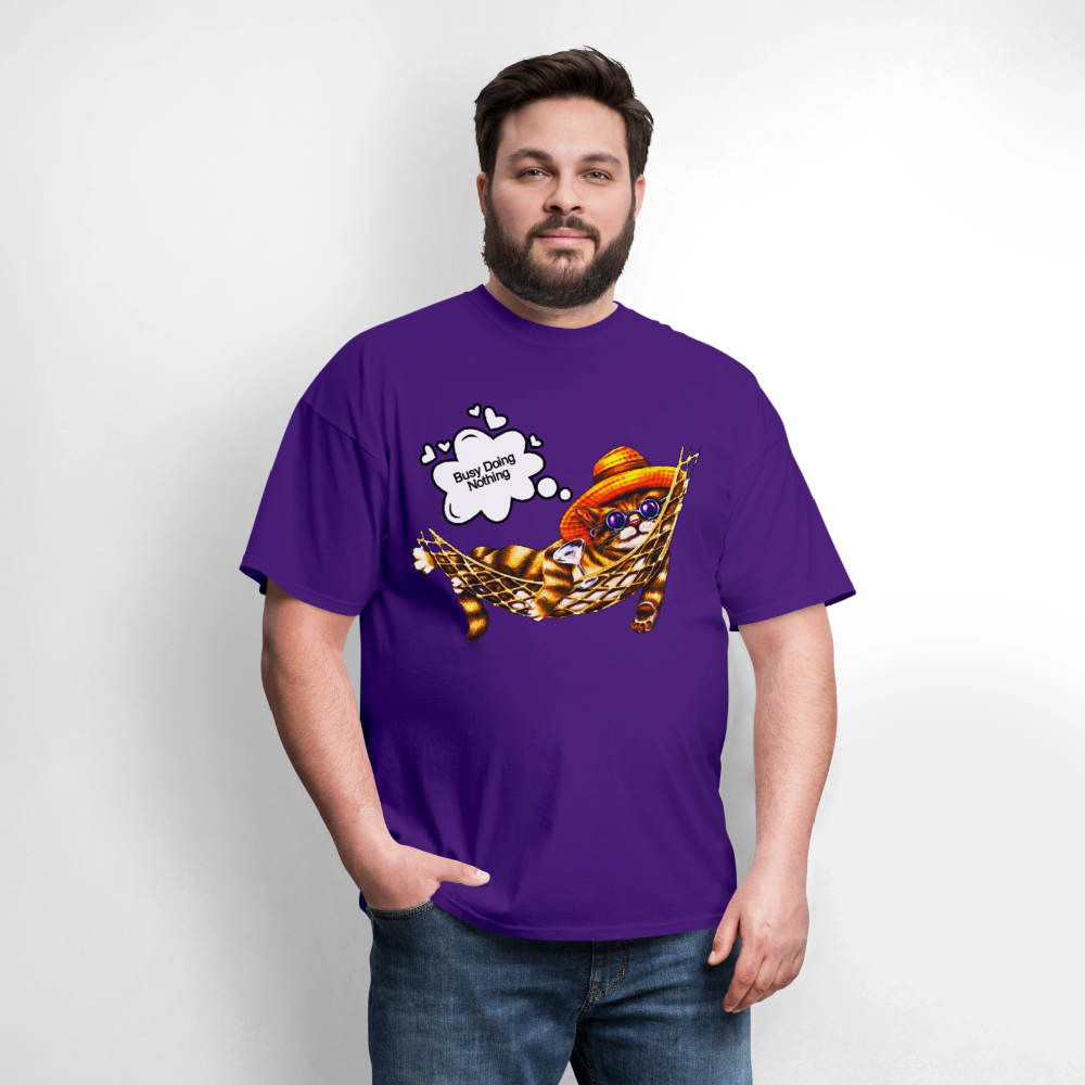 Busy Doing Nothing - purple