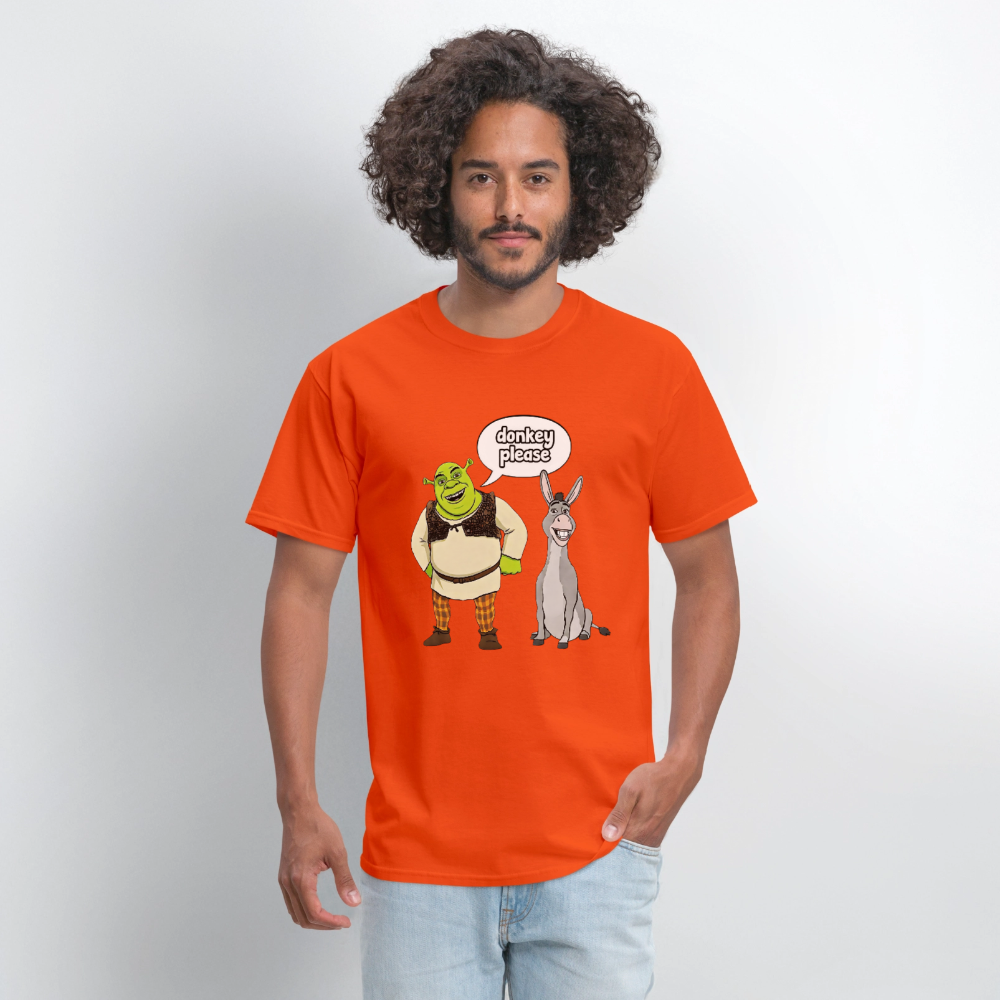 Donkey Please Shrek - orange