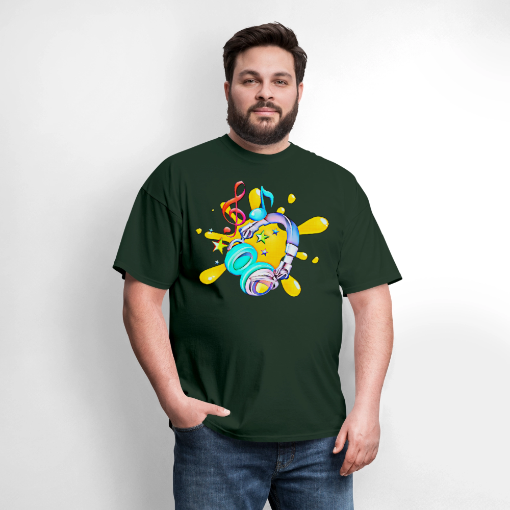 Splash of Music - forest green