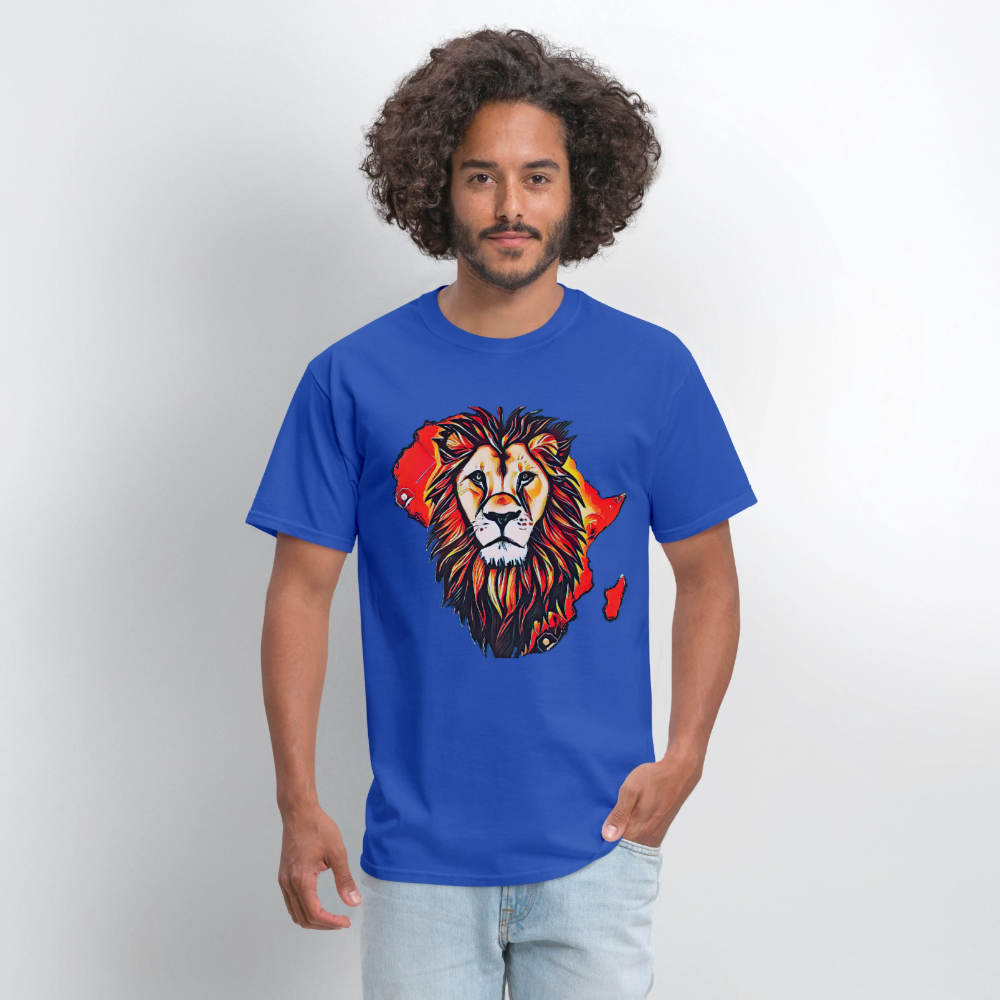 King of the Jungle - royal blue