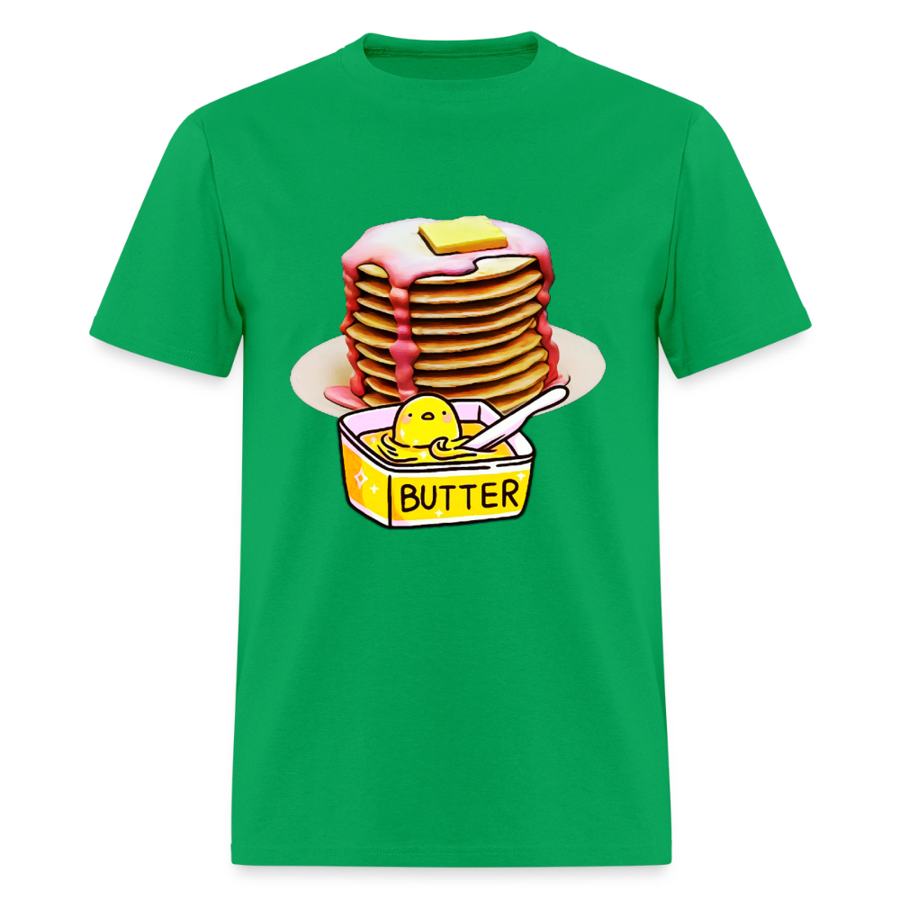 Pancakes and Butter - bright green