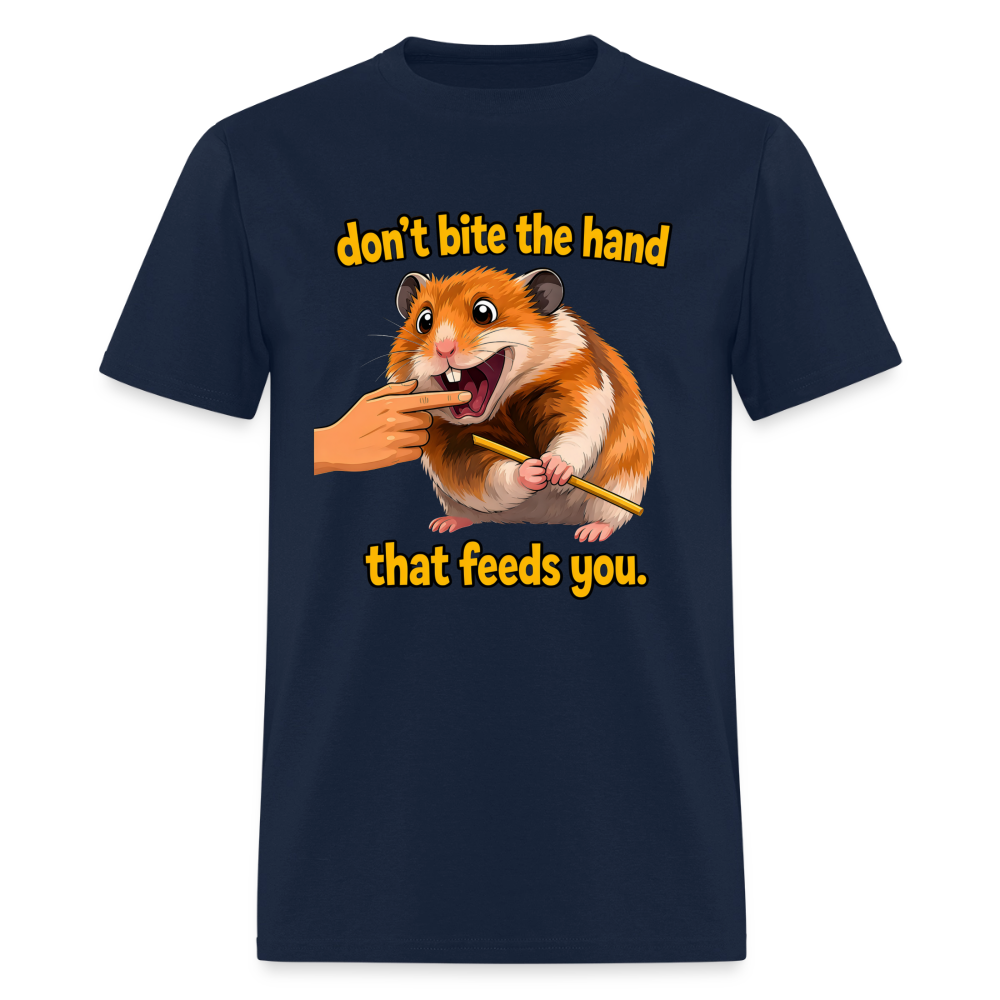 Don't Bite The Hand - navy