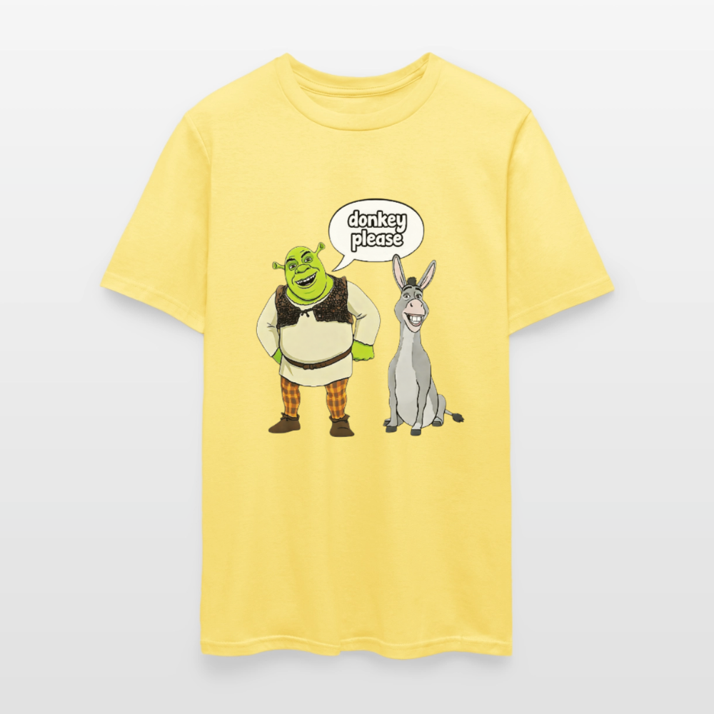 Donkey Please Shrek - cornsilk