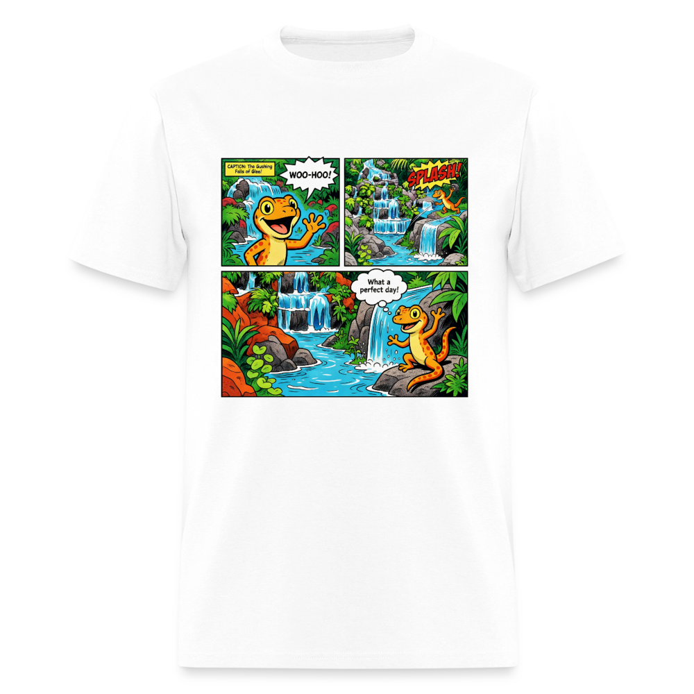 Comic Lizard - white
