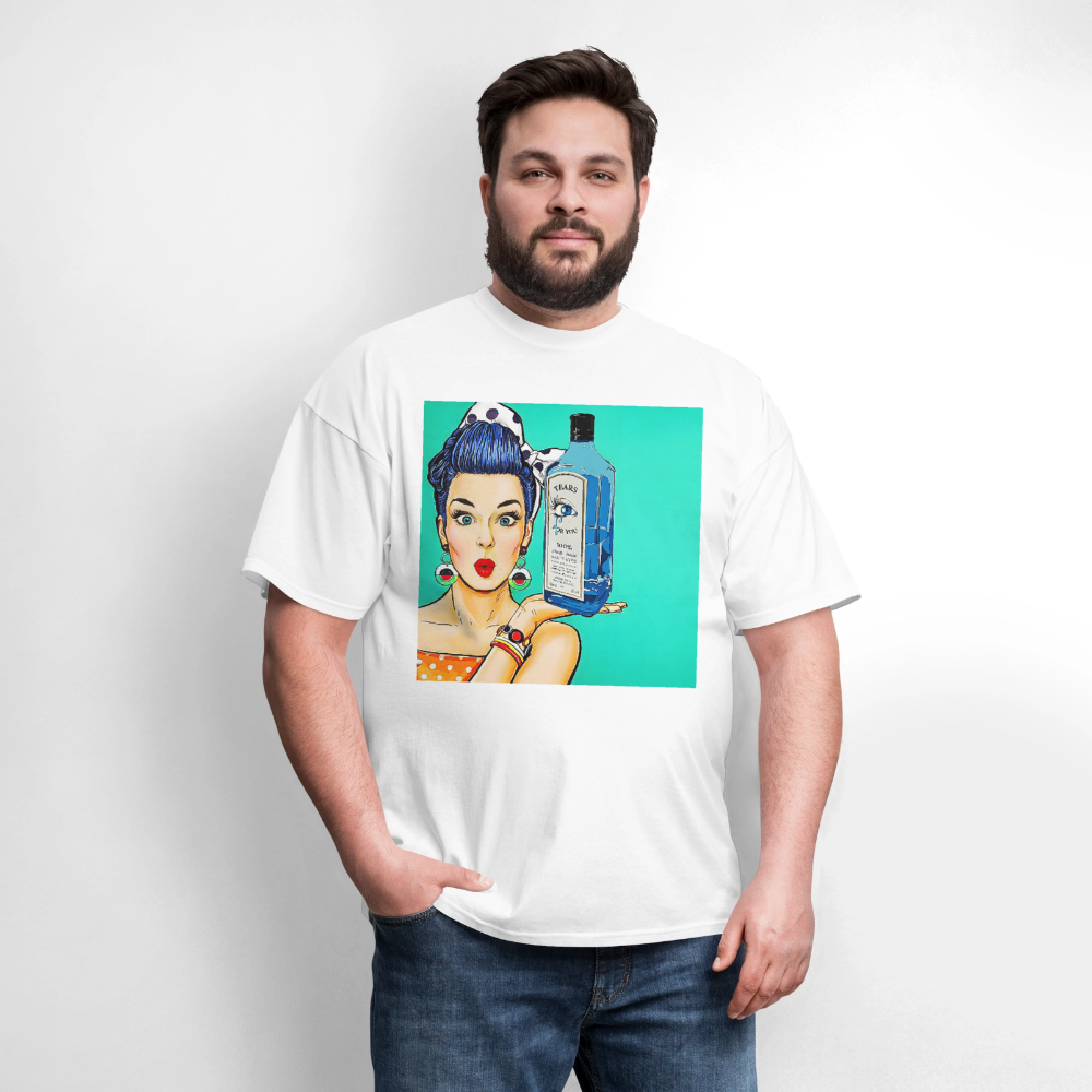 Retro Woman - white