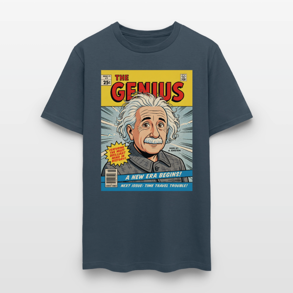 Albert Einstein #2 - blue dusk