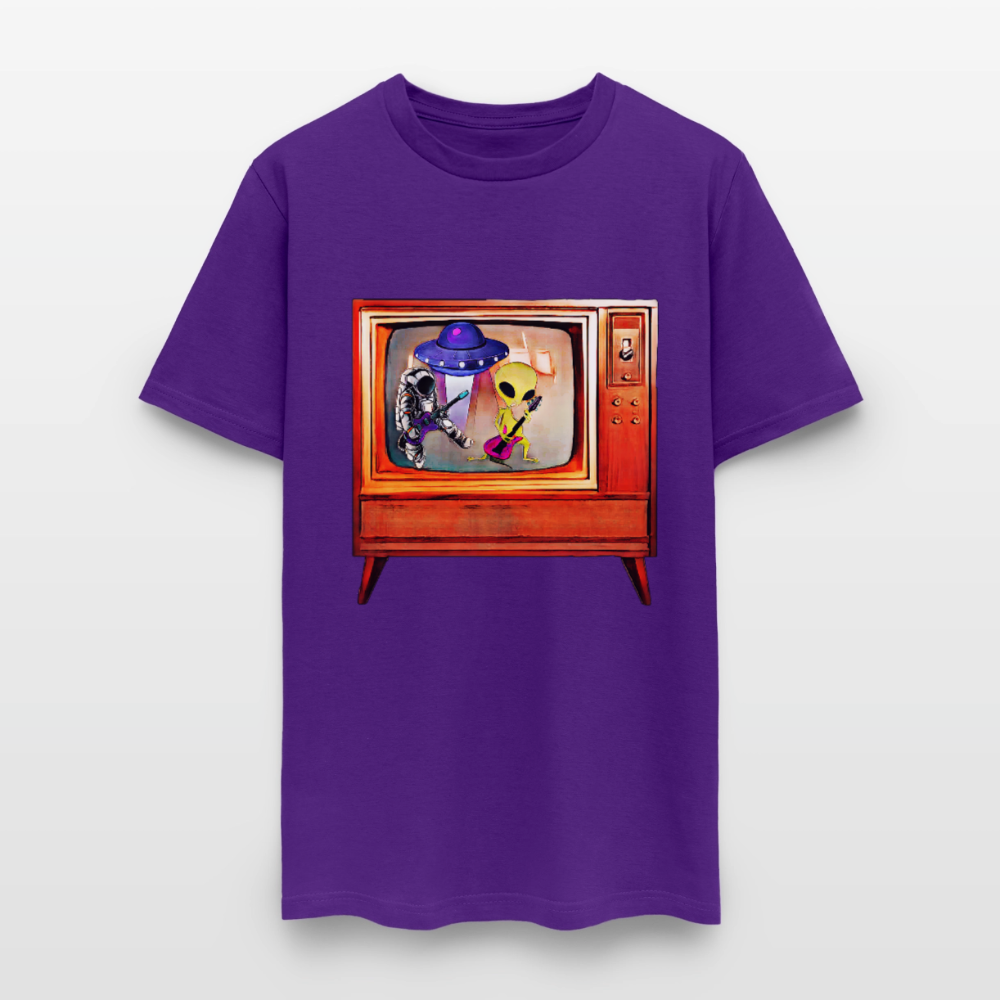 Rocking Astronaut and Alien #2 - purple