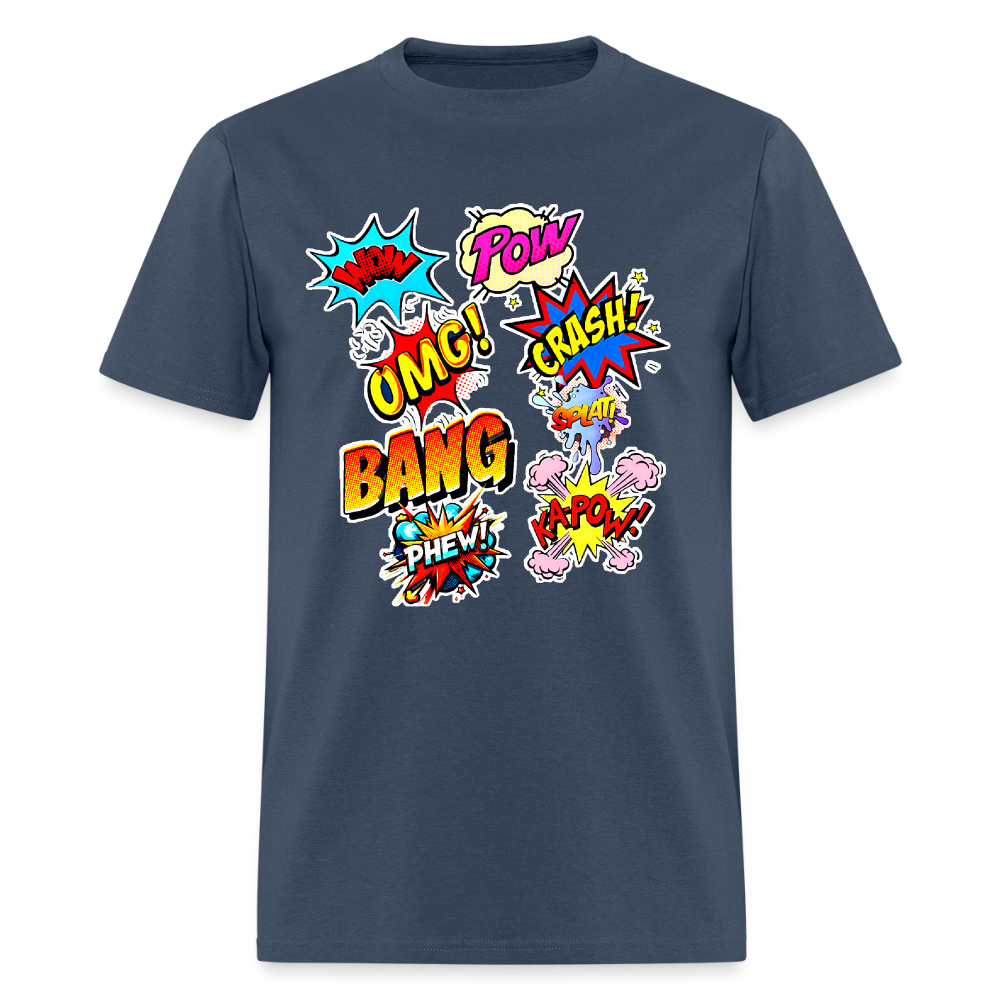 Comic Time - blue dusk