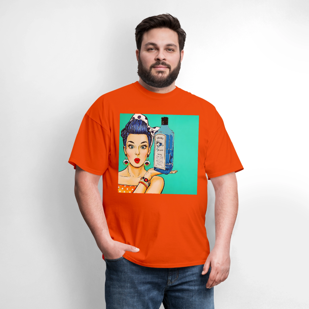 Retro Woman - orange