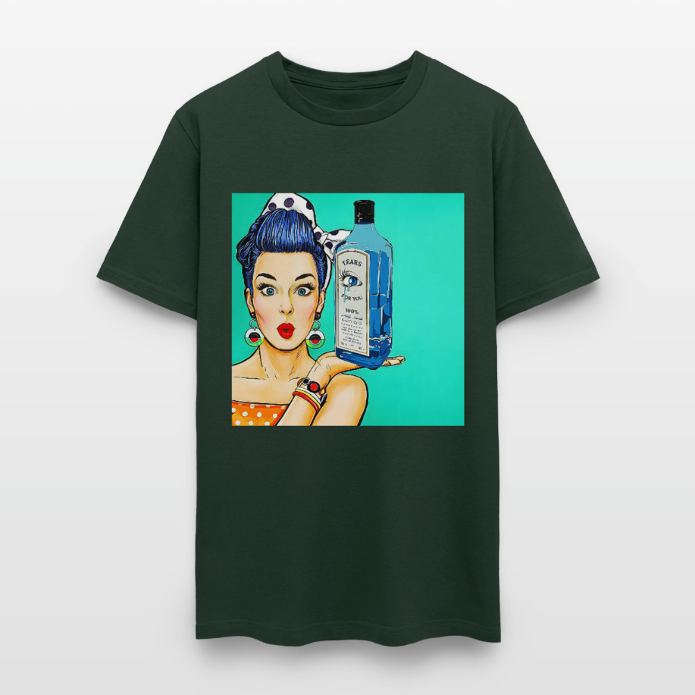 Retro Woman - forest green