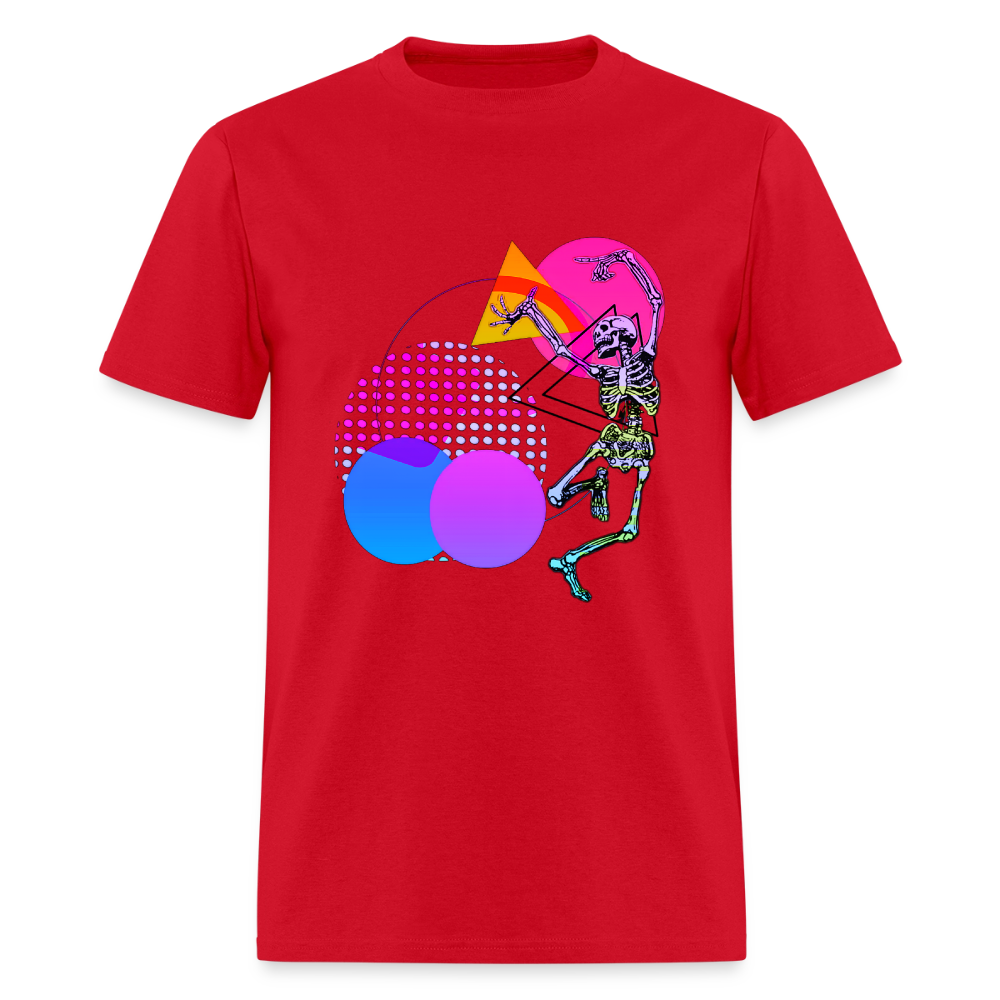 Dancing Skelton - red