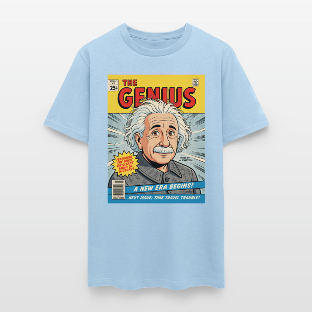 Albert Einstein #2 - powder blue