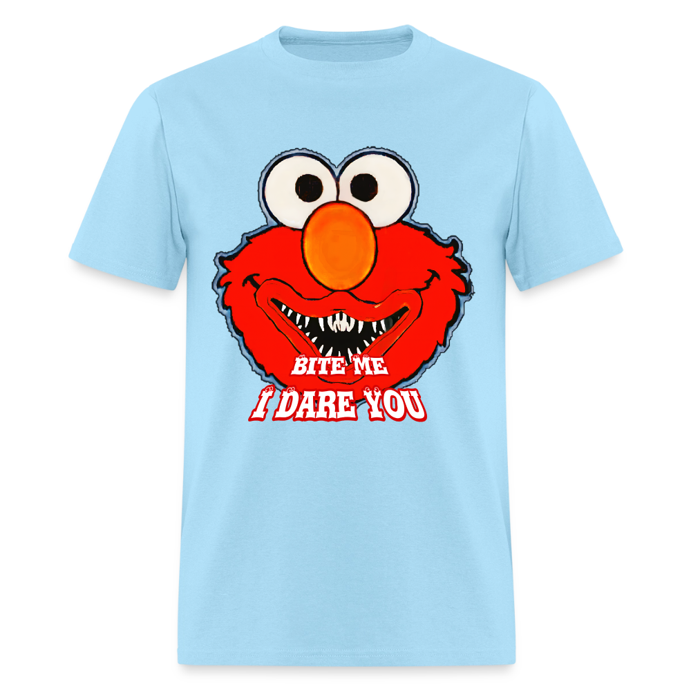 Bite Me Elmo - powder blue