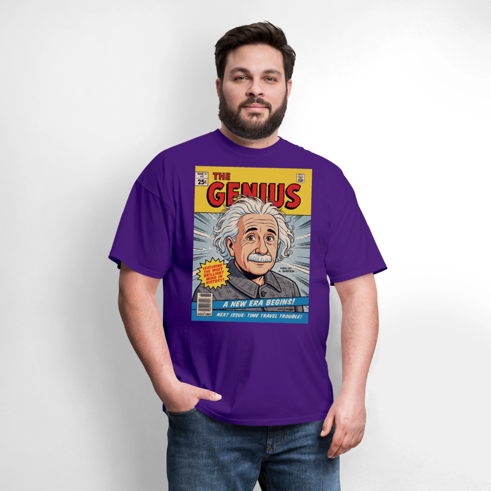 Albert Einstein #2 - purple