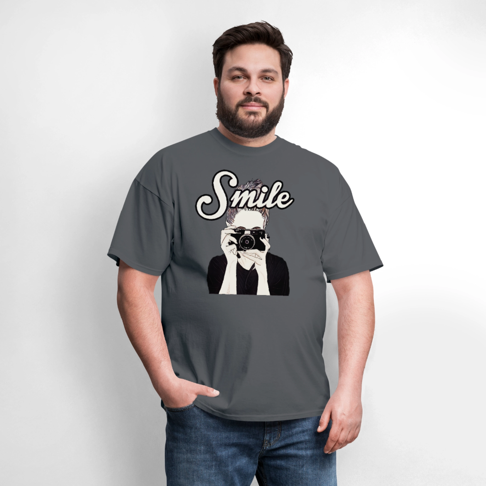 Smile - charcoal