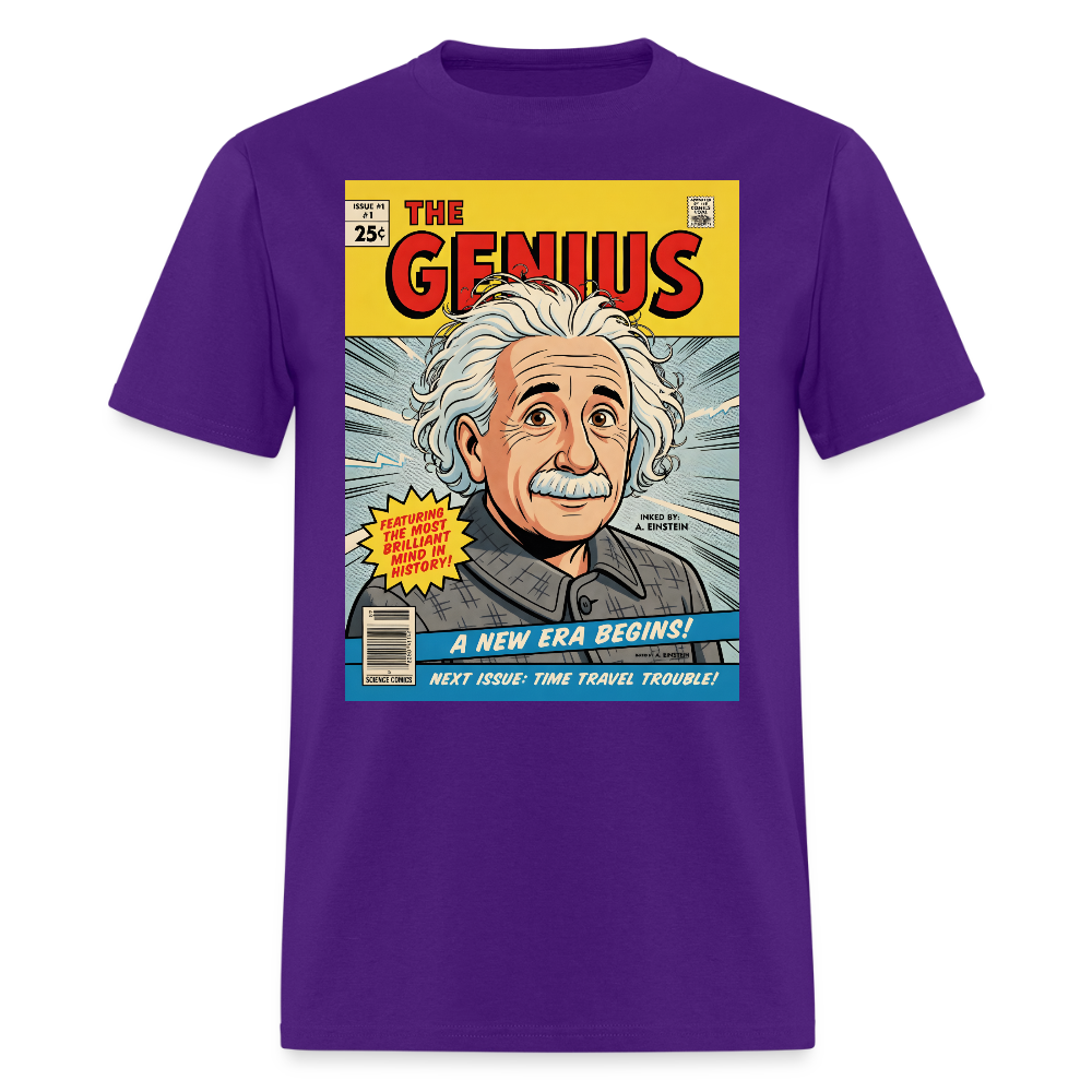 Albert Einstein #2 - purple