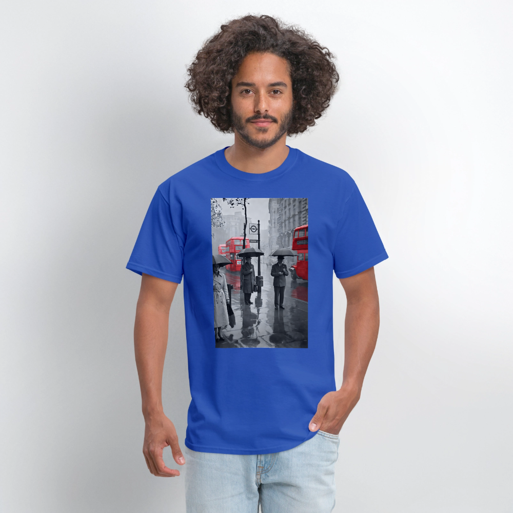 Buses of London - royal blue