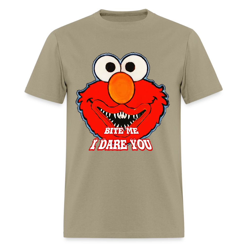 Bite Me Elmo - khaki