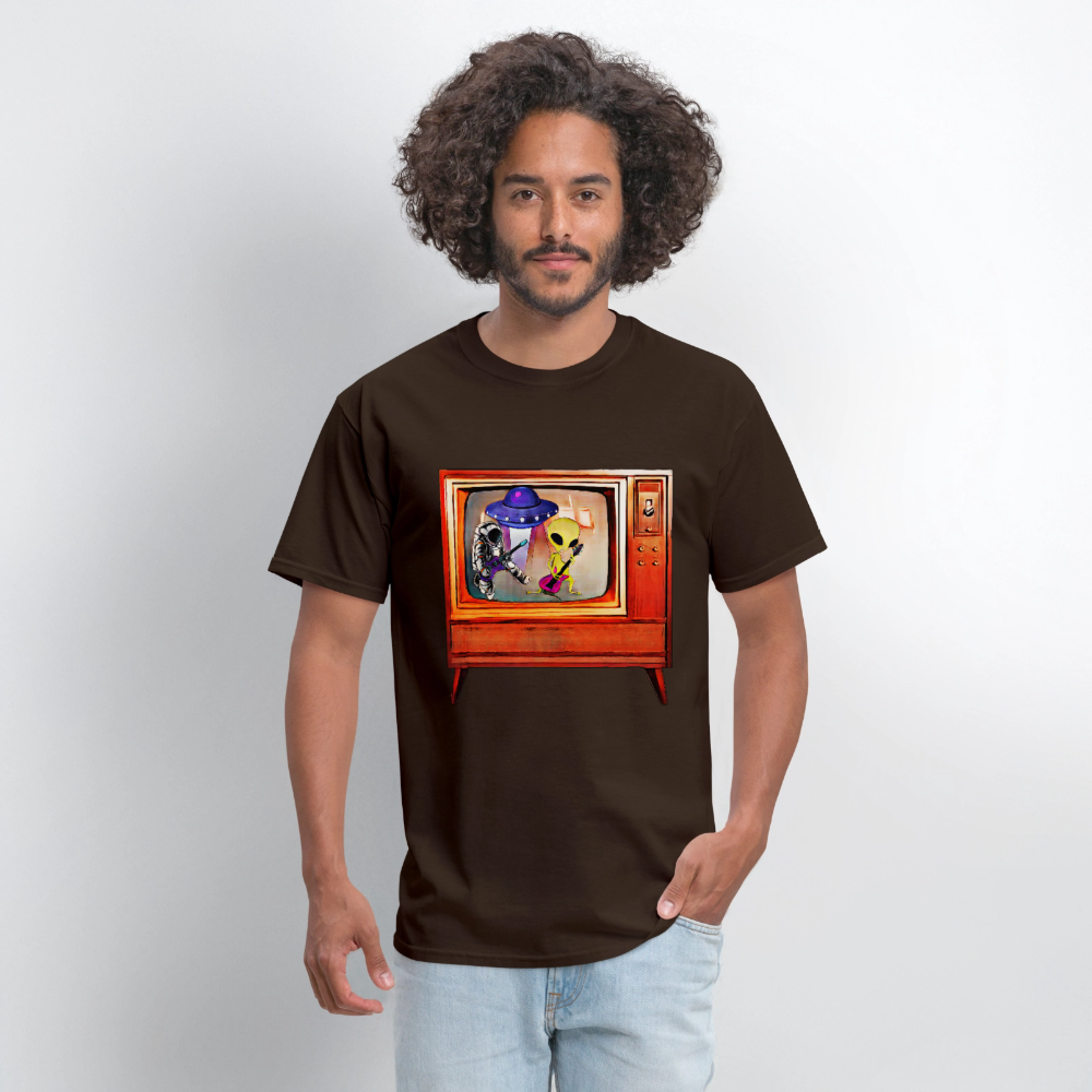 Rocking Astronaut and Alien #2 - brown