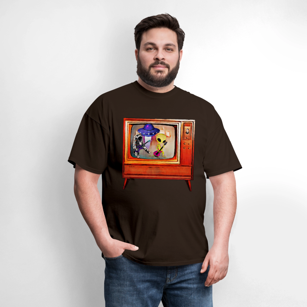 Rocking Astronaut and Alien #2 - brown