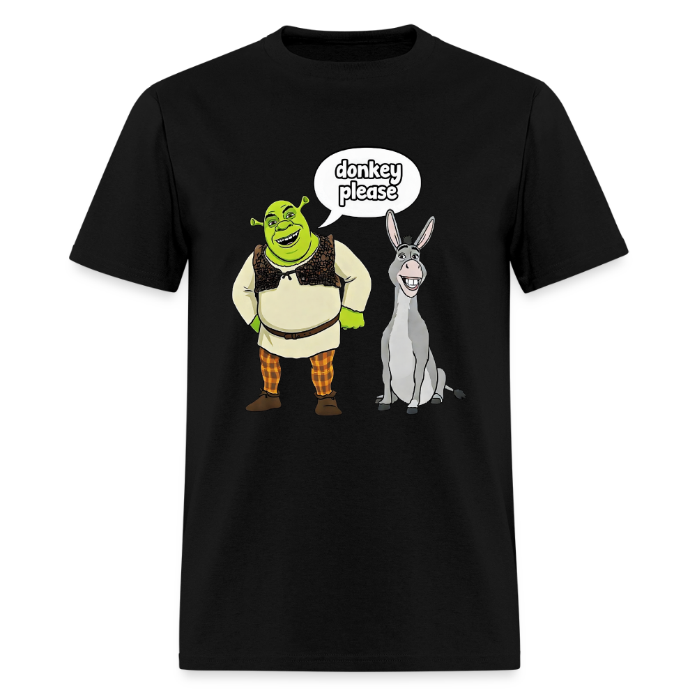 Donkey Please Shrek - black
