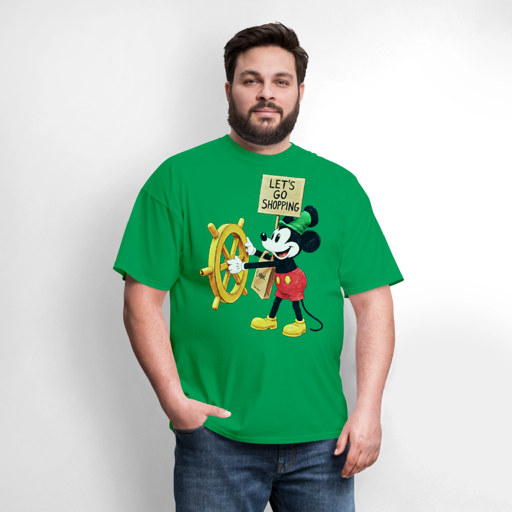 Let's Go Shopping - bright green