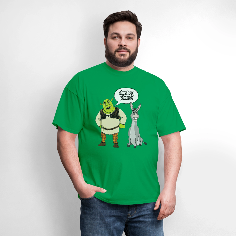 Donkey Please Shrek - bright green