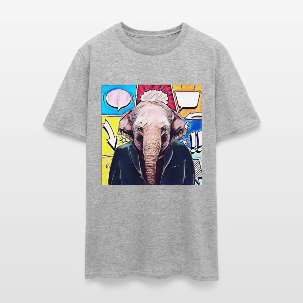 Elephant Party - heather gray