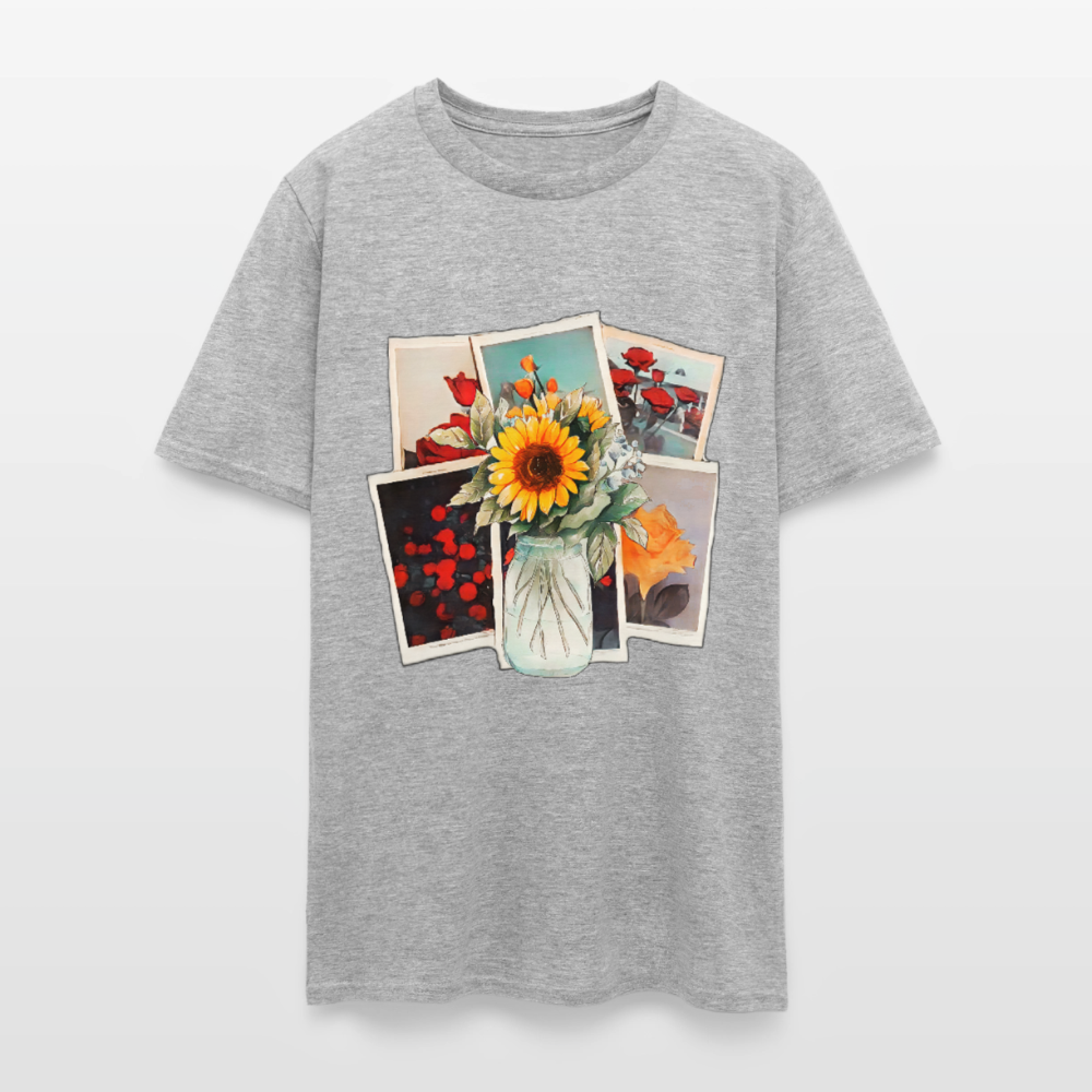 Flowers - heather gray