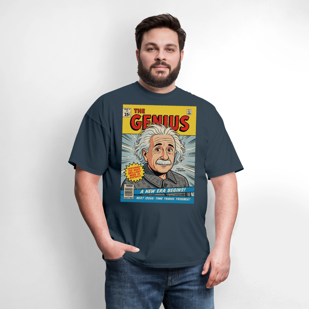 Albert Einstein #2 - blue dusk